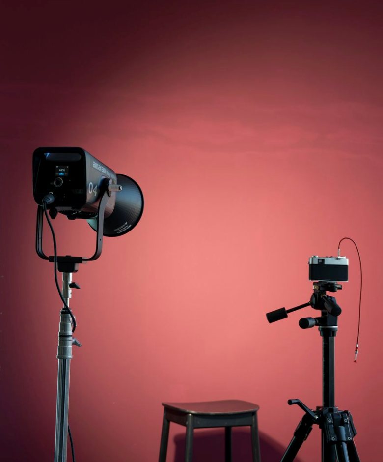 News set lighting rig